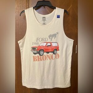 NWT - Ford Bronco Official Licensed Tank Top, sz L